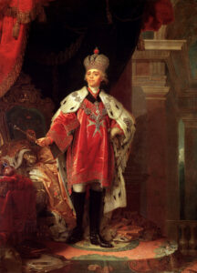 Veľkoknieža Pavol Petrovič, neskorší imperátor Pavol I. Otec Alexandry Pavlovny.